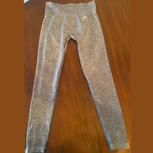 Gymshark Vital Seamless leggings in grey marl size SM